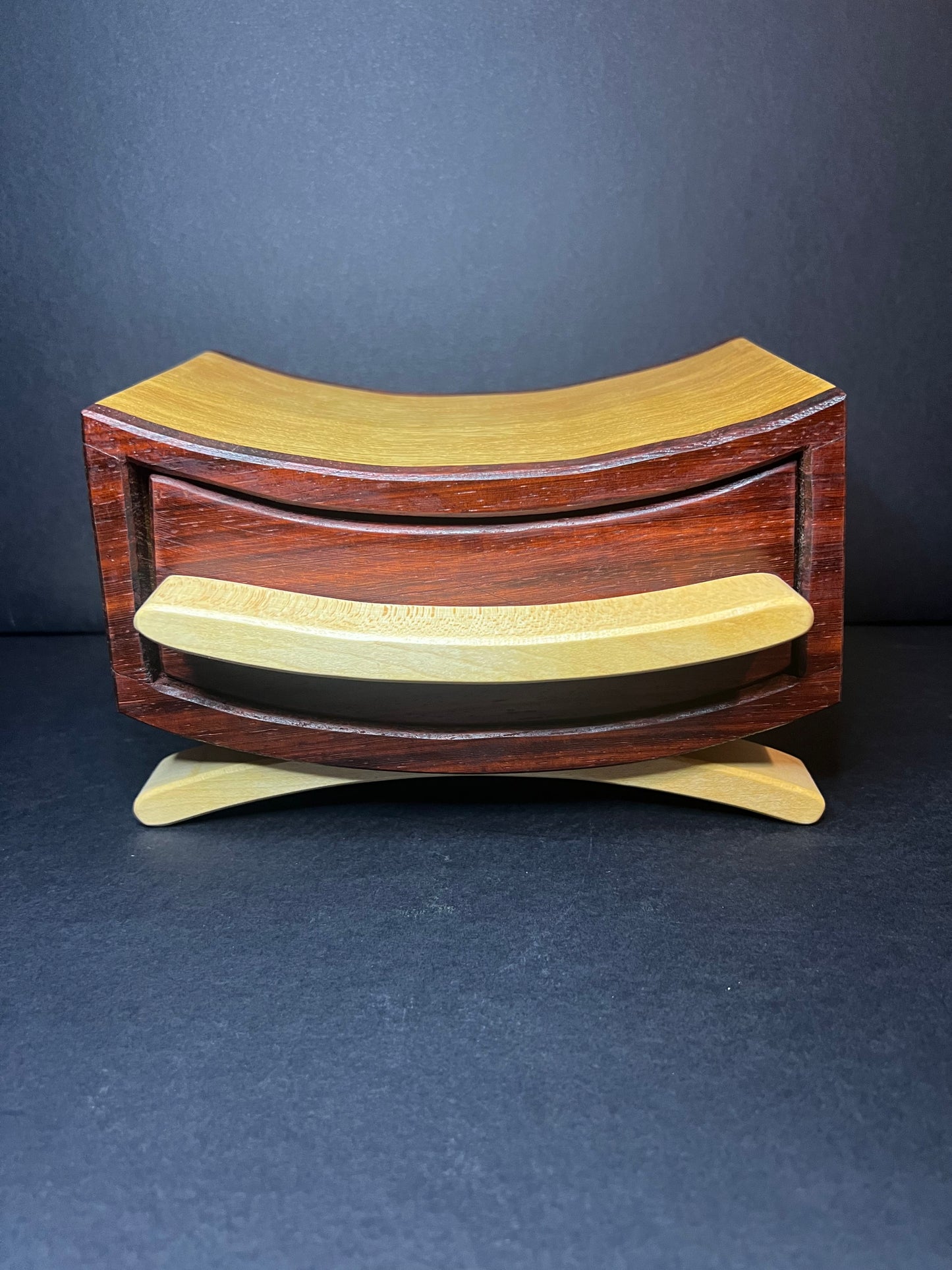 Handcrafted Smiley Bandsaw Box