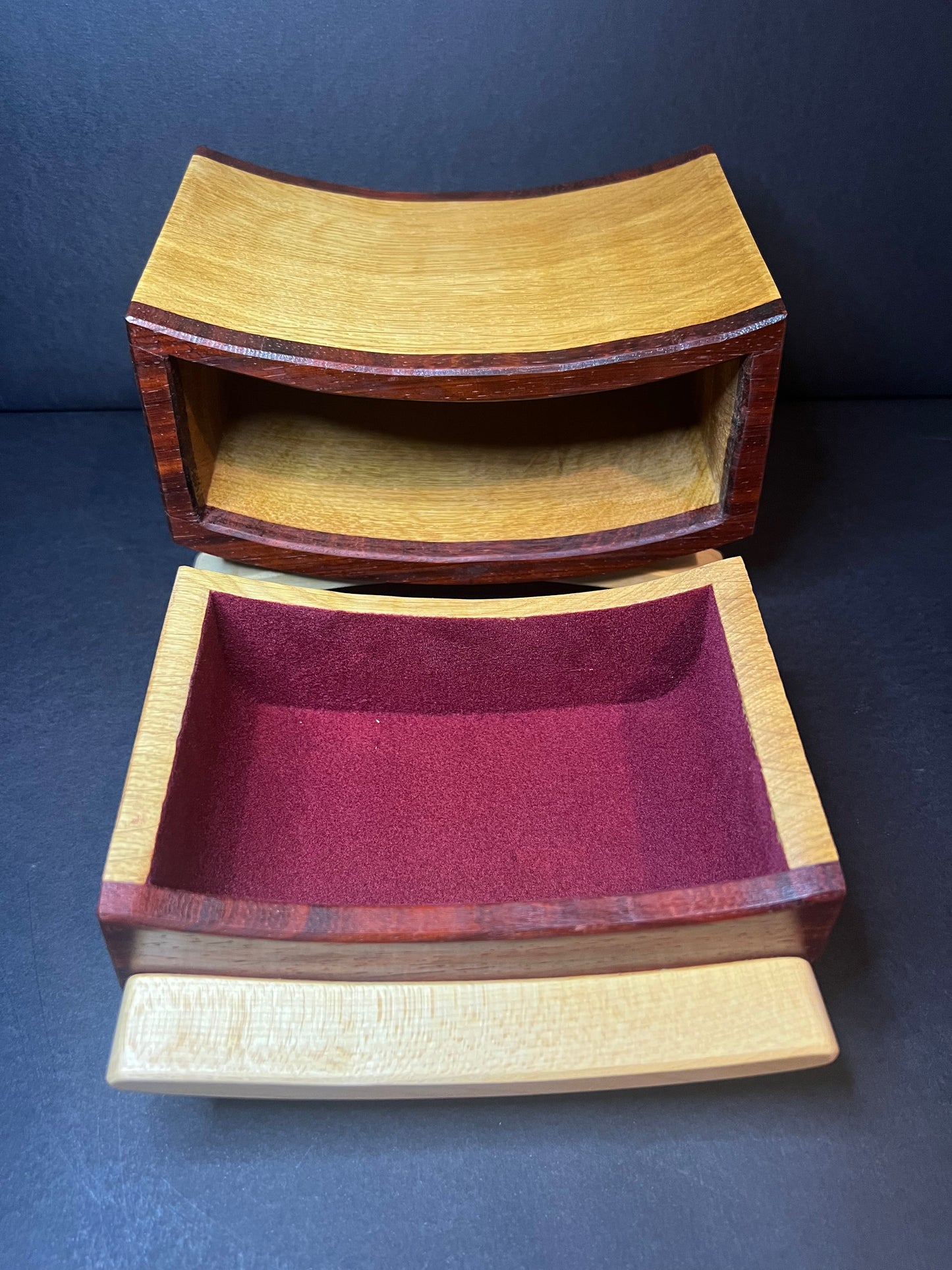Handcrafted Smiley Bandsaw Box