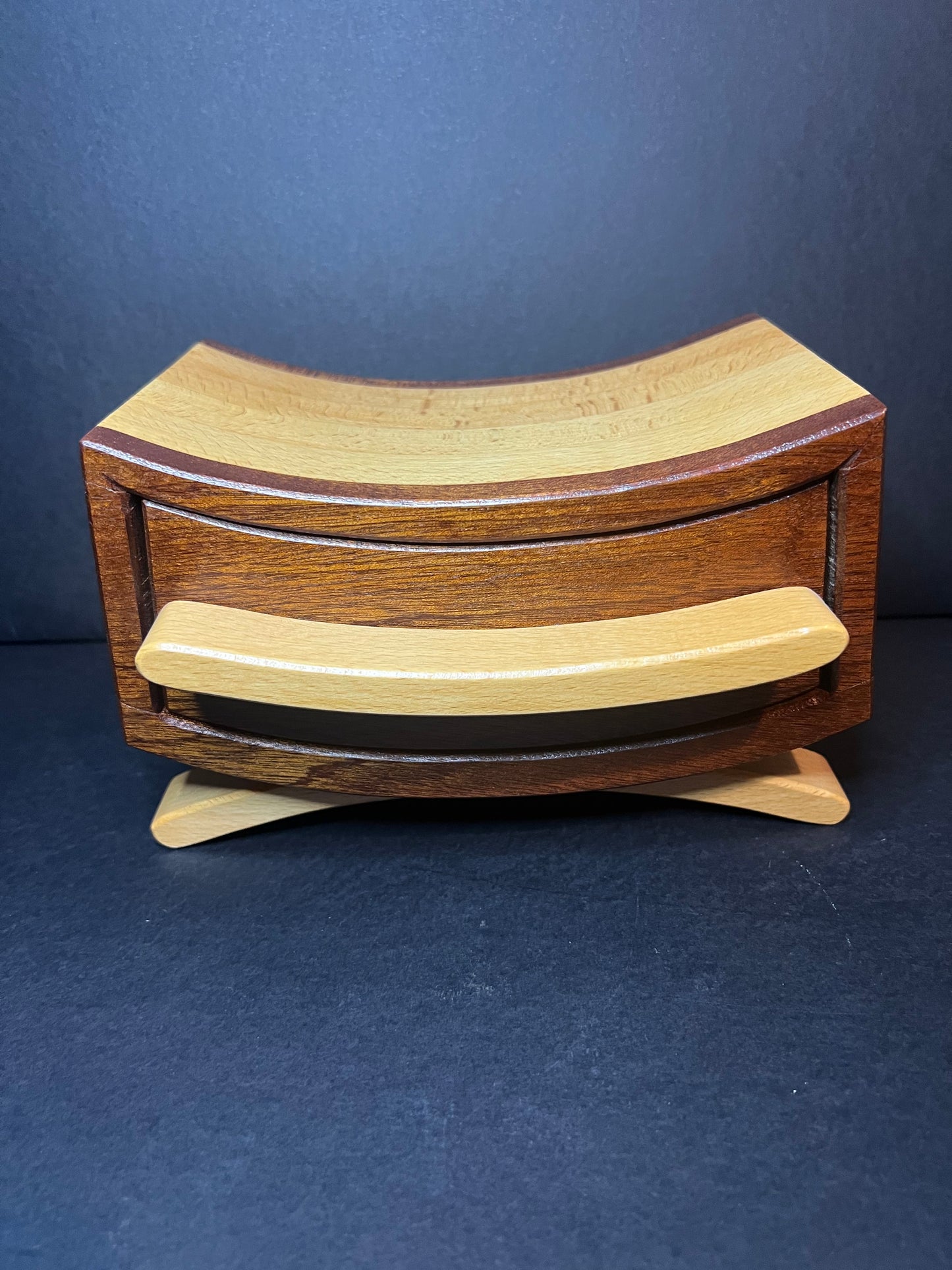 Handcrafted Smiley Bandsaw Box