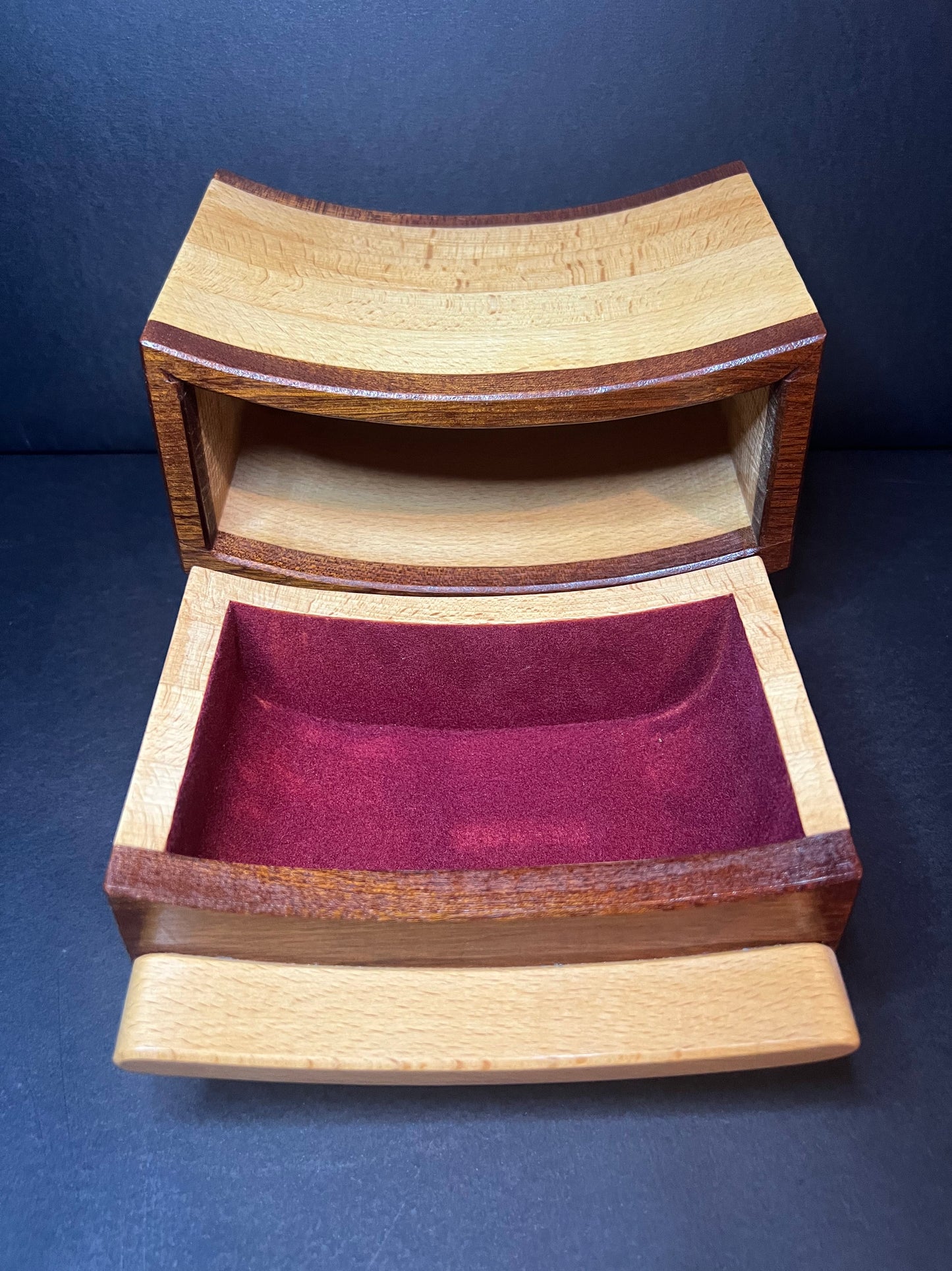 Handcrafted Smiley Bandsaw Box