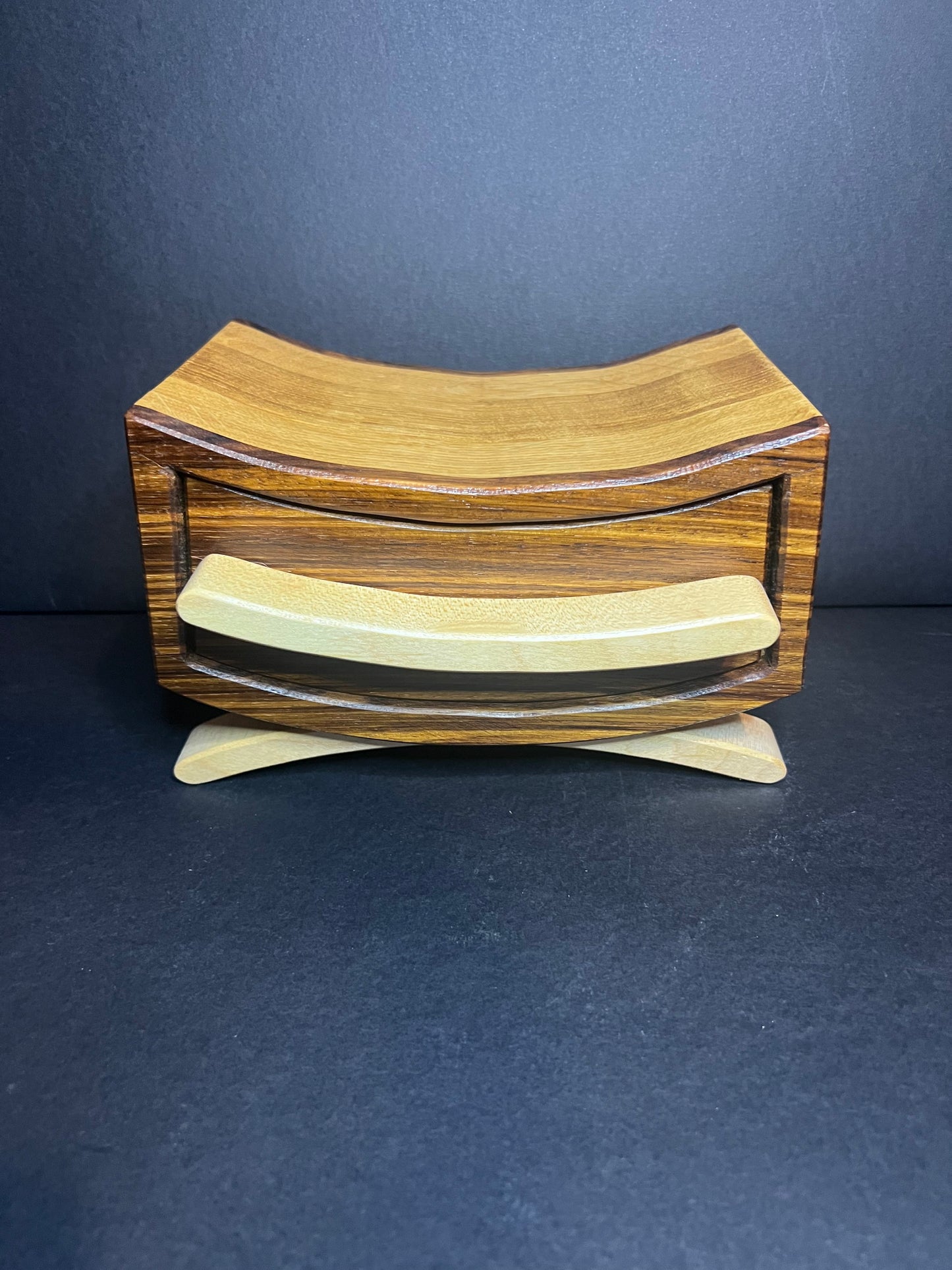 Handcrafted Smiley Bandsaw Box