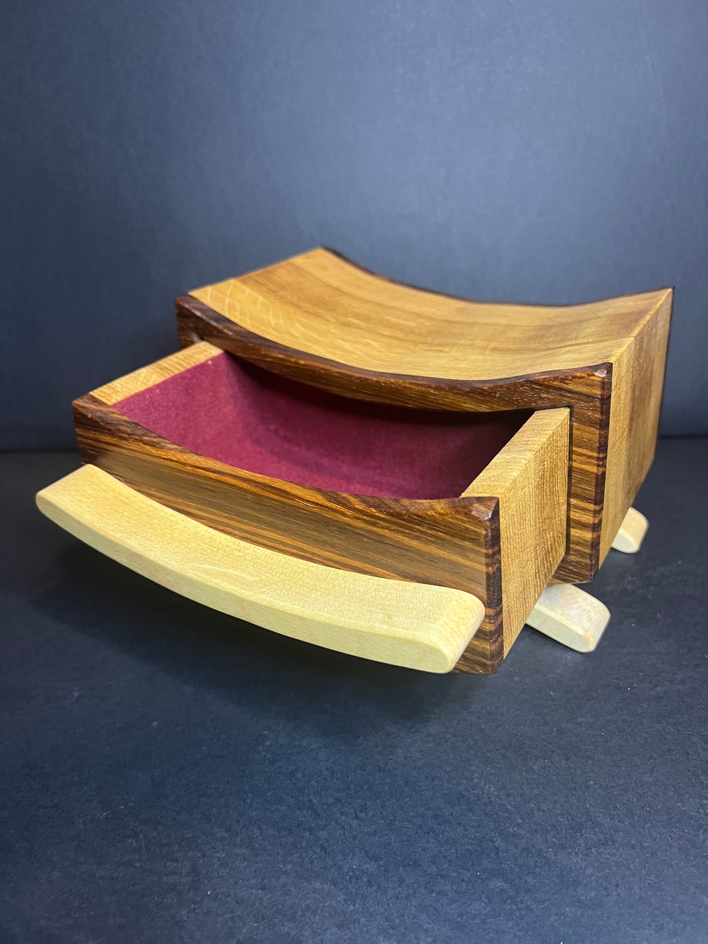 Handcrafted Smiley Bandsaw Box