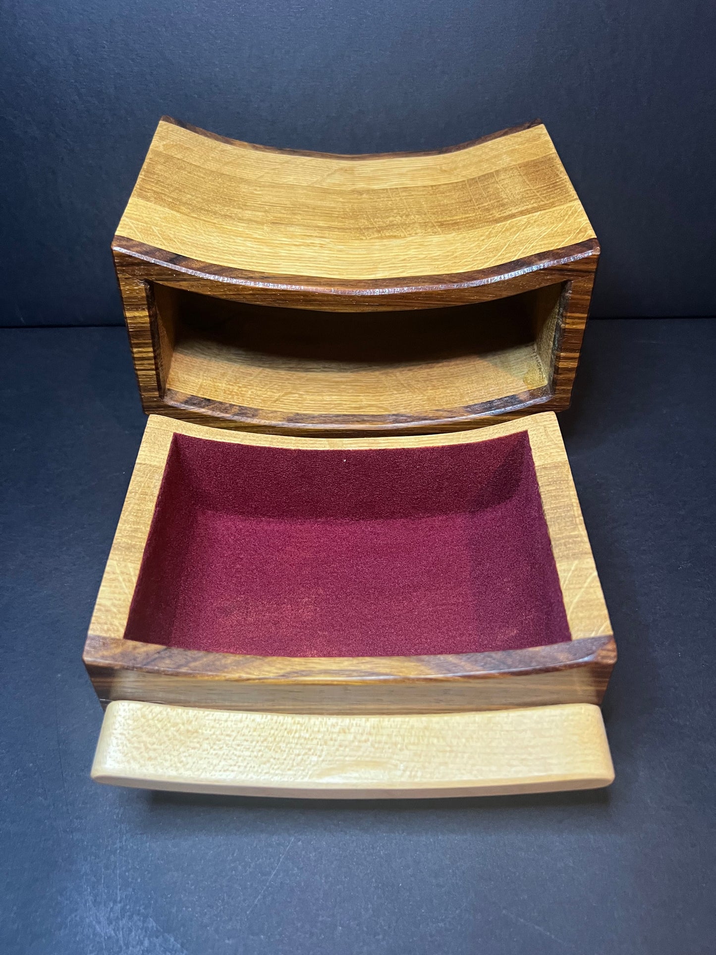 Handcrafted Smiley Bandsaw Box
