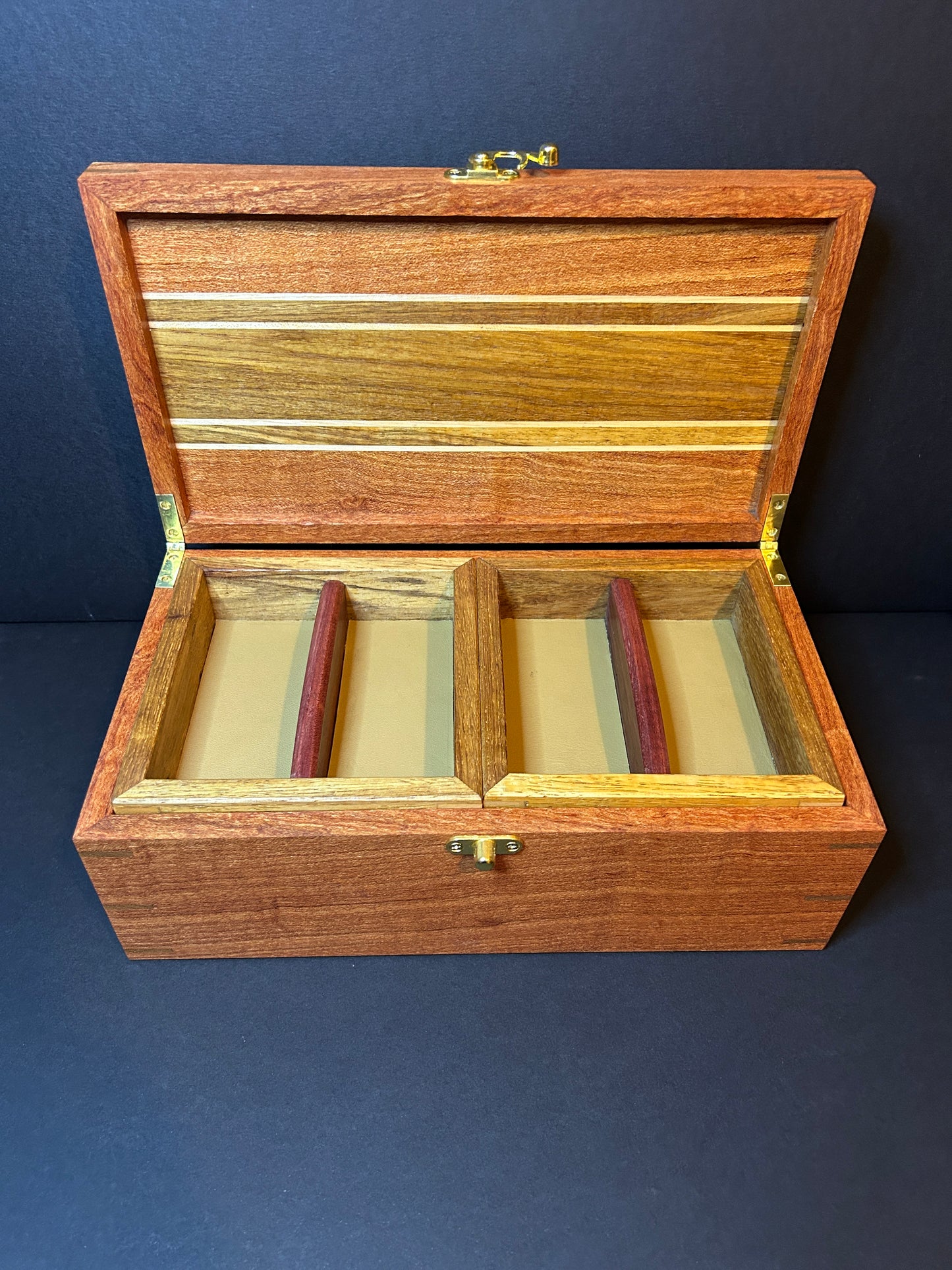 Luxurious Handmade Wooden Jewellery Box