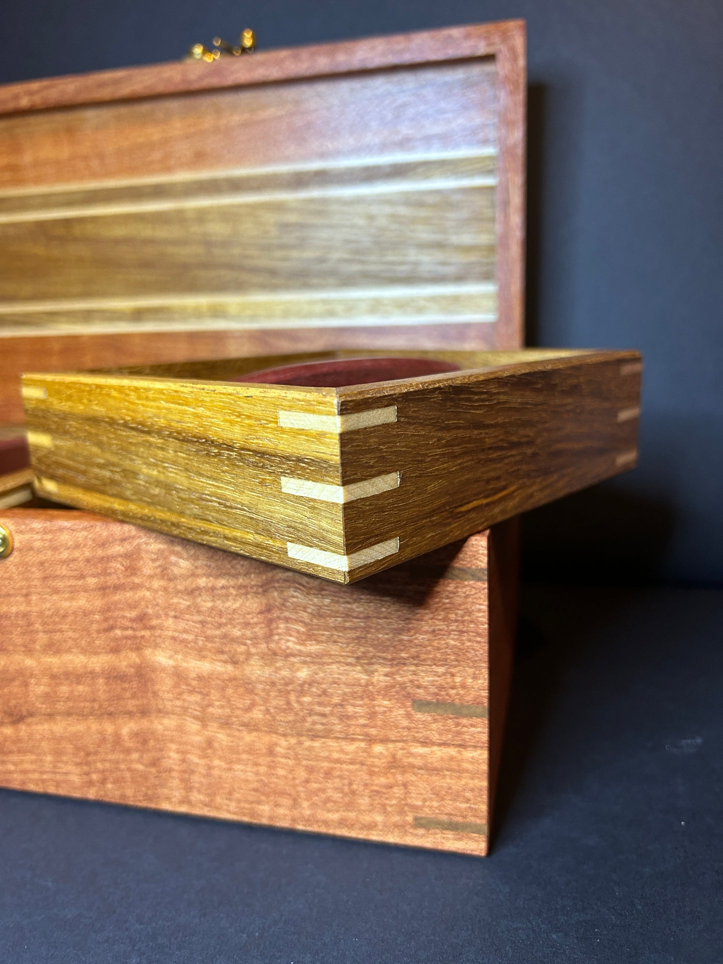 Luxurious Handmade Wooden Jewellery Box