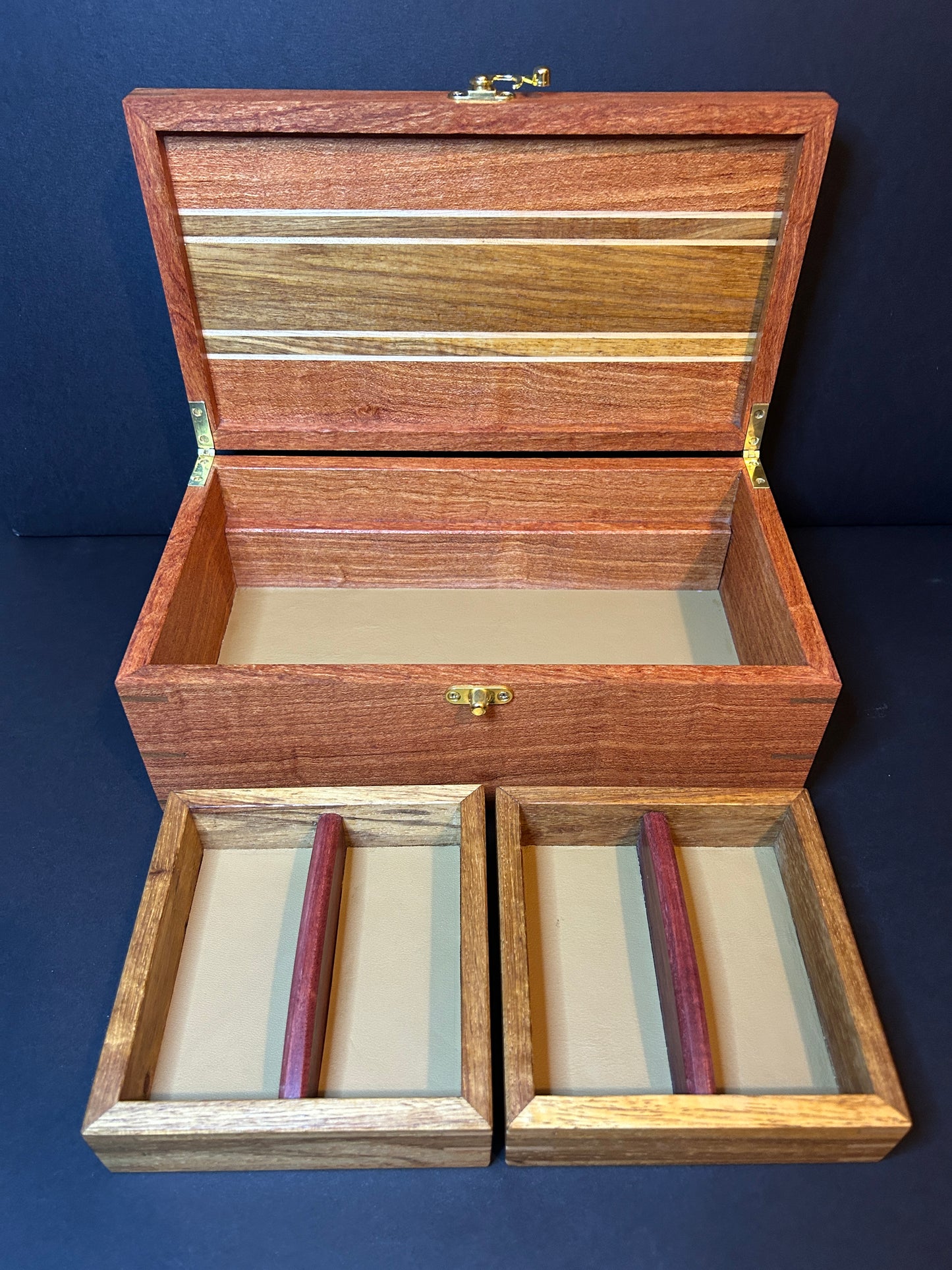 Luxurious Handmade Wooden Jewellery Box