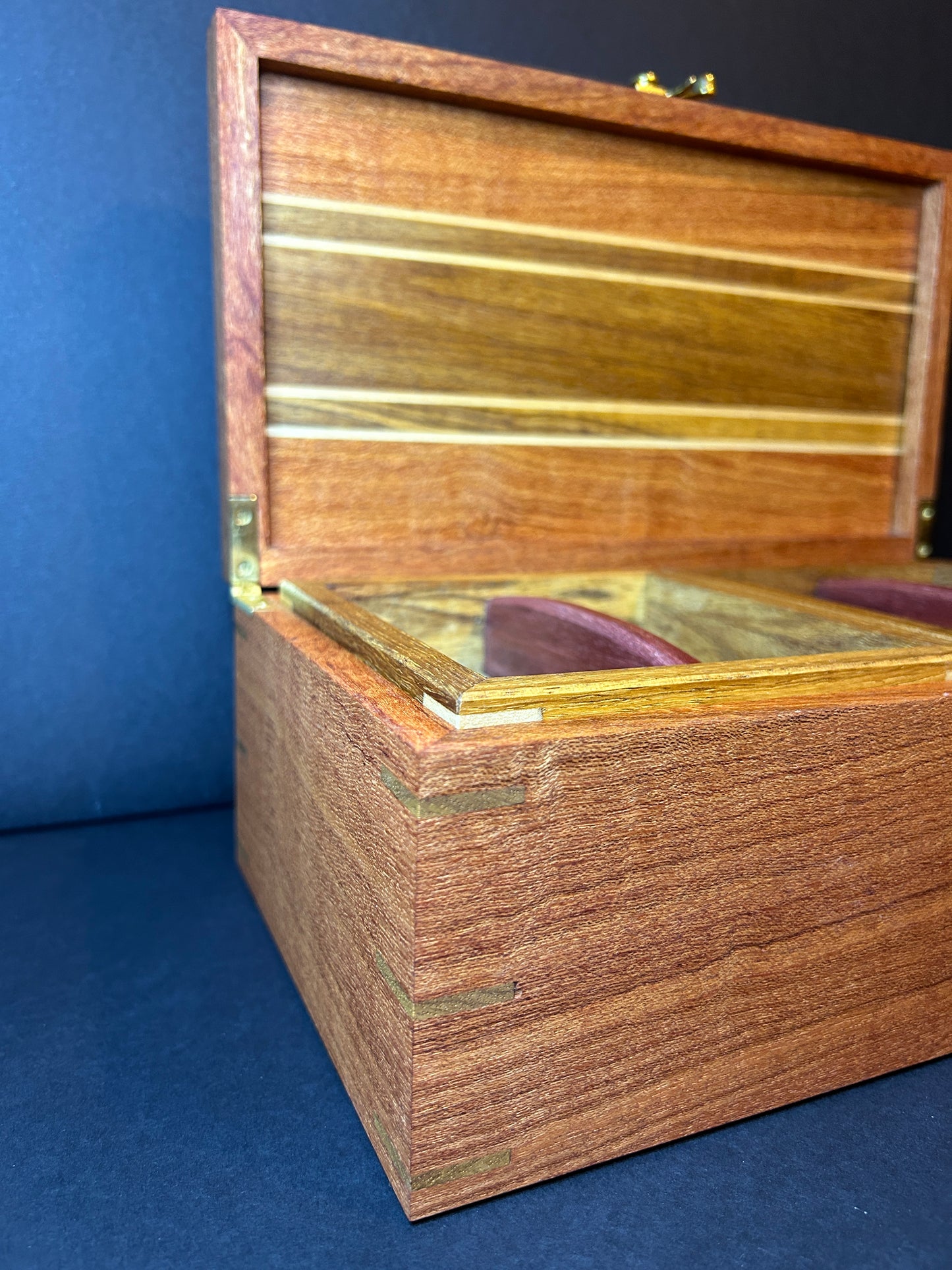 Luxurious Handmade Wooden Jewellery Box