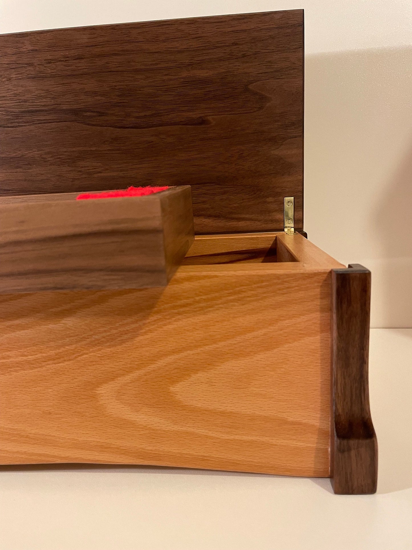 Elegant Handmade Wooden Jewellery Box