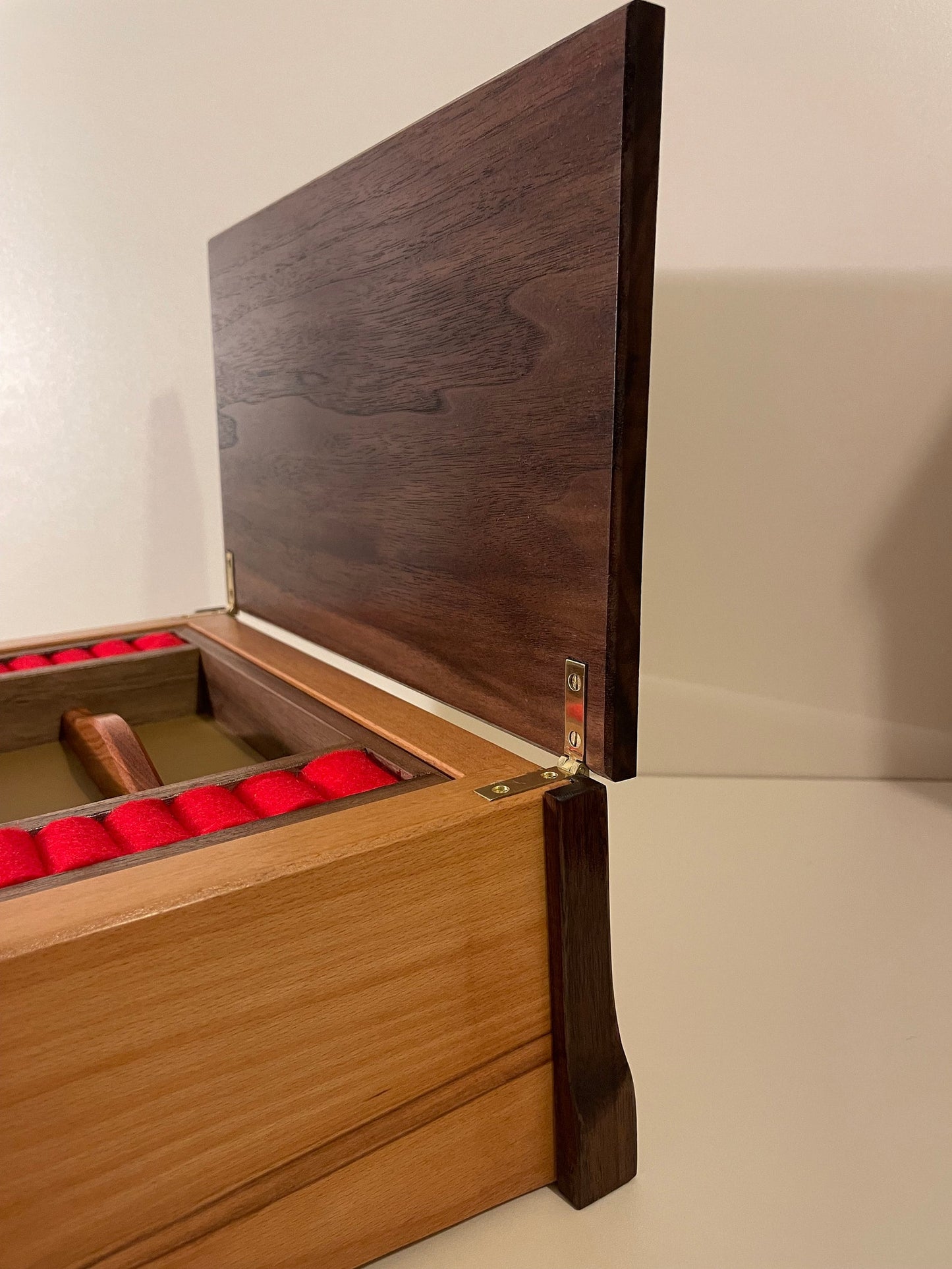 Elegant Handmade Wooden Jewellery Box