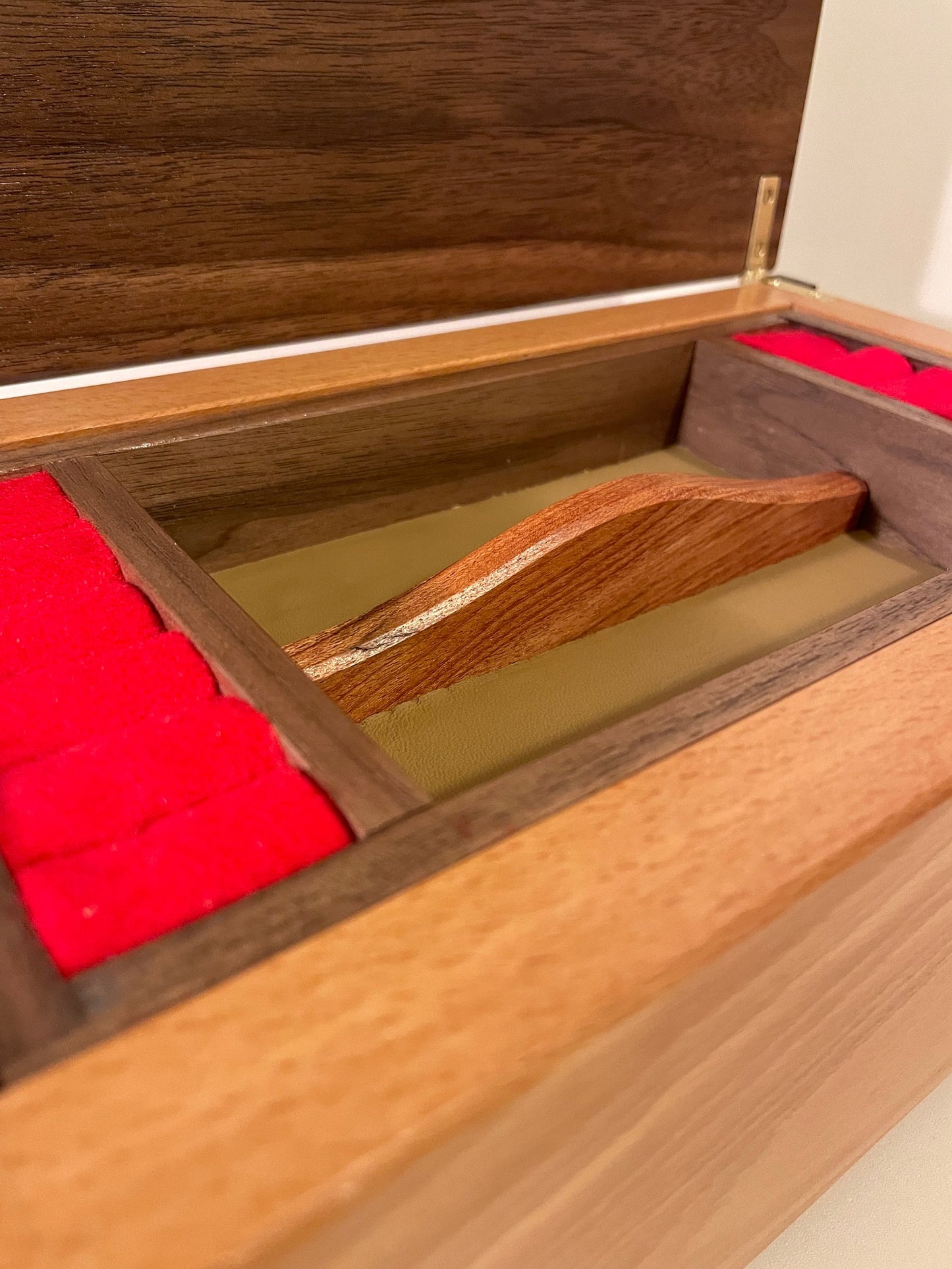 Elegant Handmade Wooden Jewellery Box