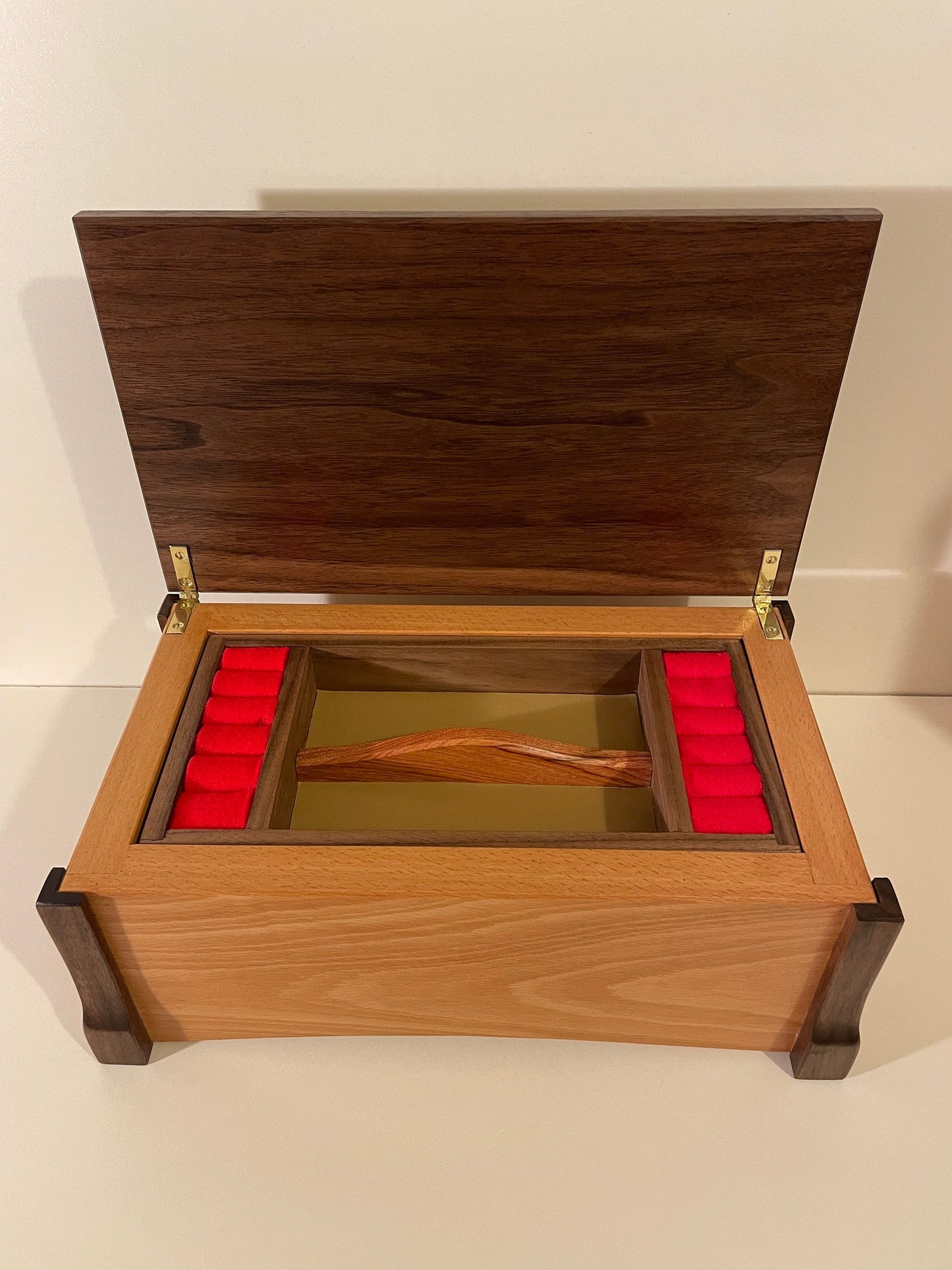 Elegant Handmade Wooden Jewellery Box