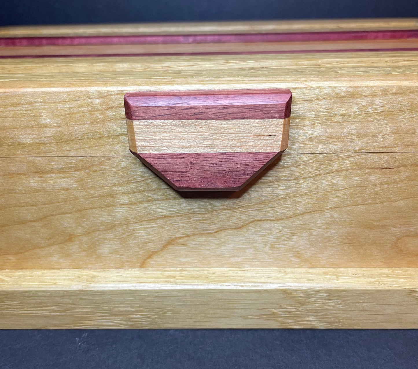 Elegant Handmade Octagonal Wooden Jewellery Box