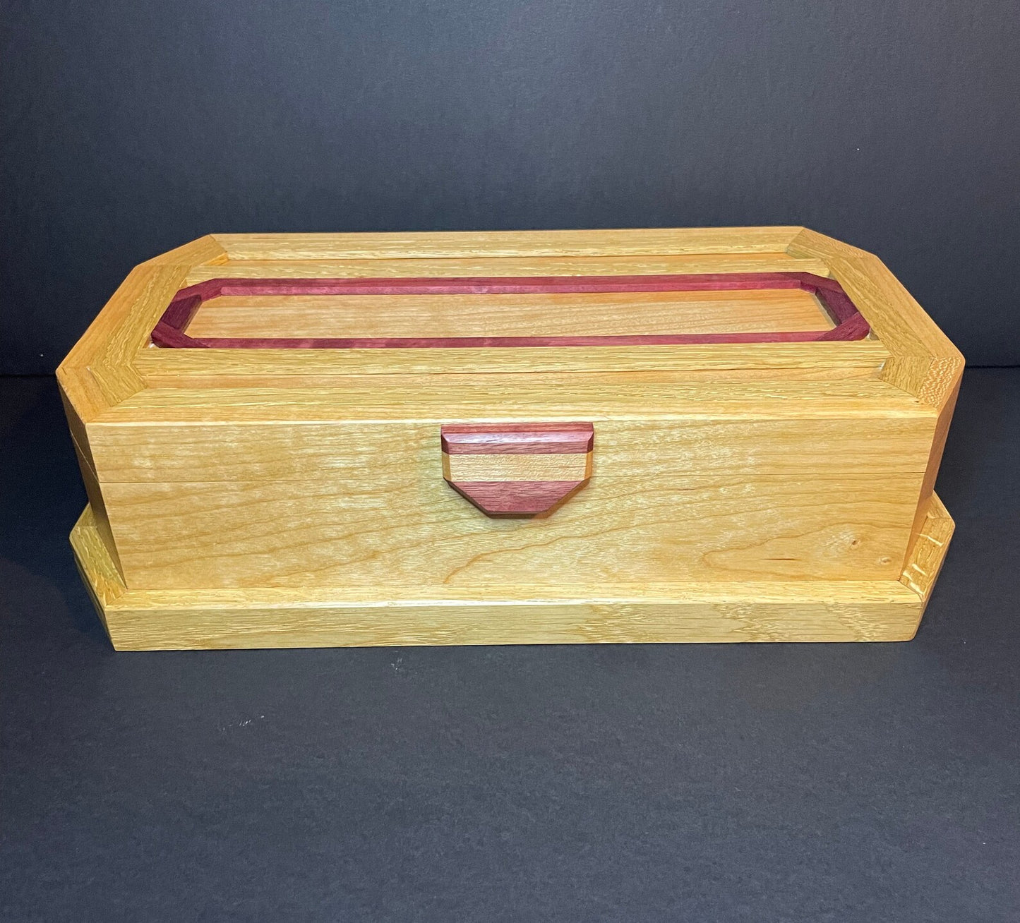 Elegant Handmade Octagonal Wooden Jewellery Box