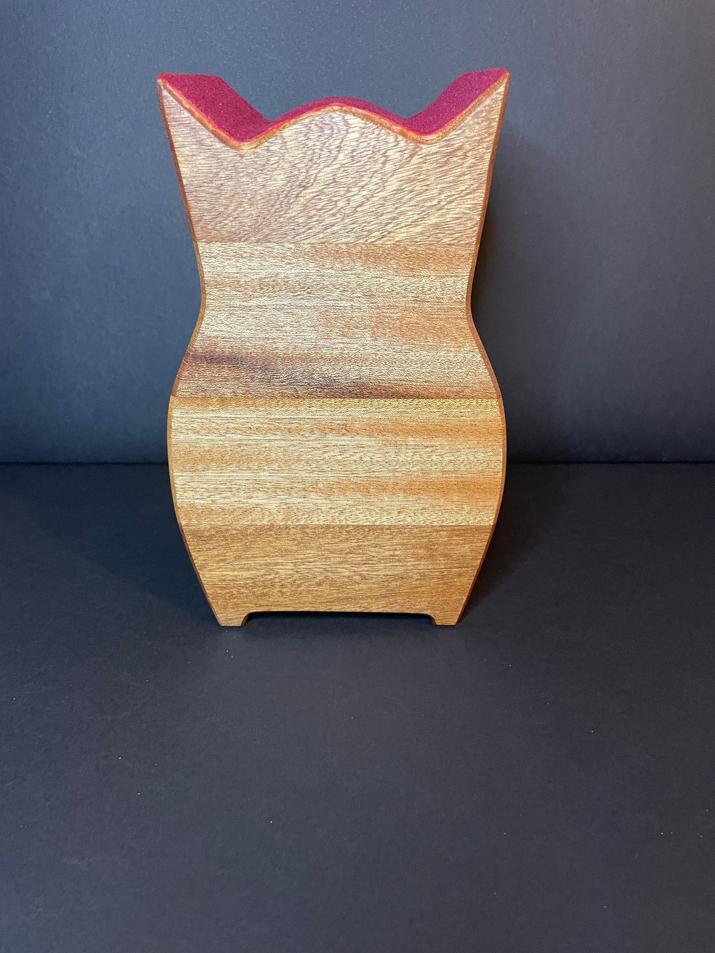 Handcrafted Owle Jewelry/Keepsake/bandsaw Box with 4 Drawers