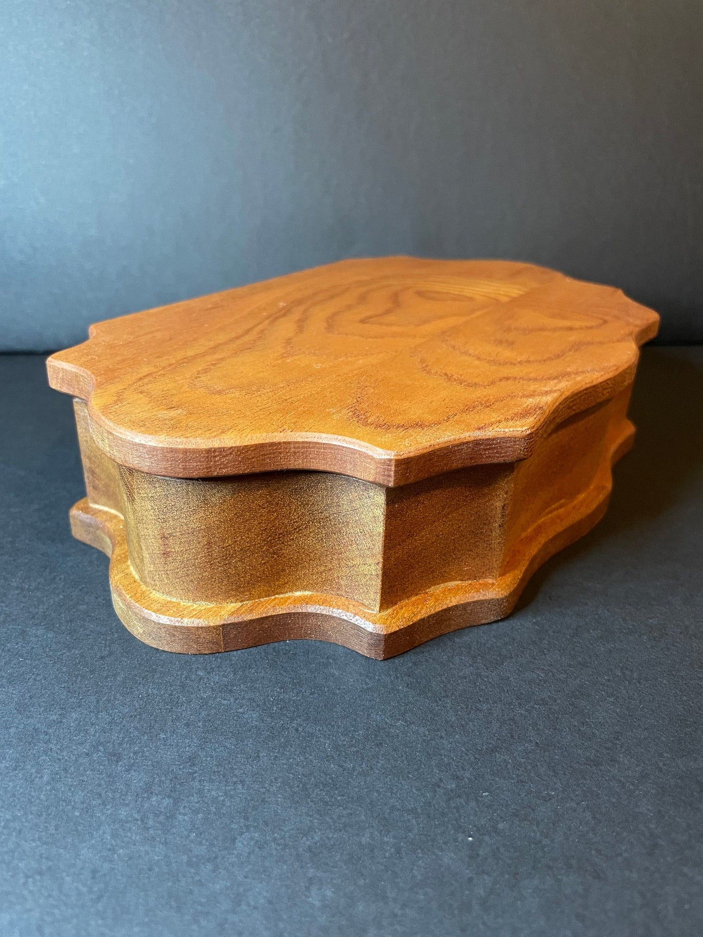 Handcrafted Curvy Jewellery Box