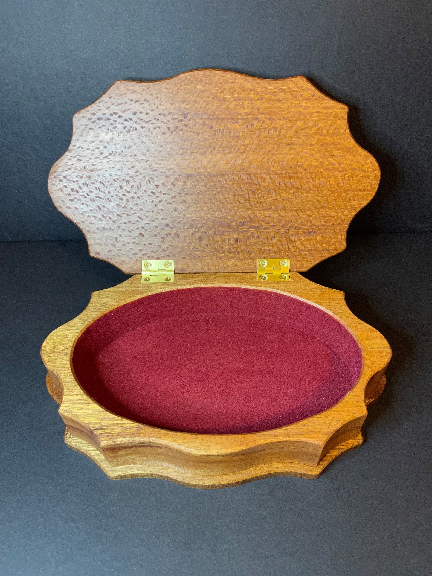 Unique Handmade Curvy Jewellery Box