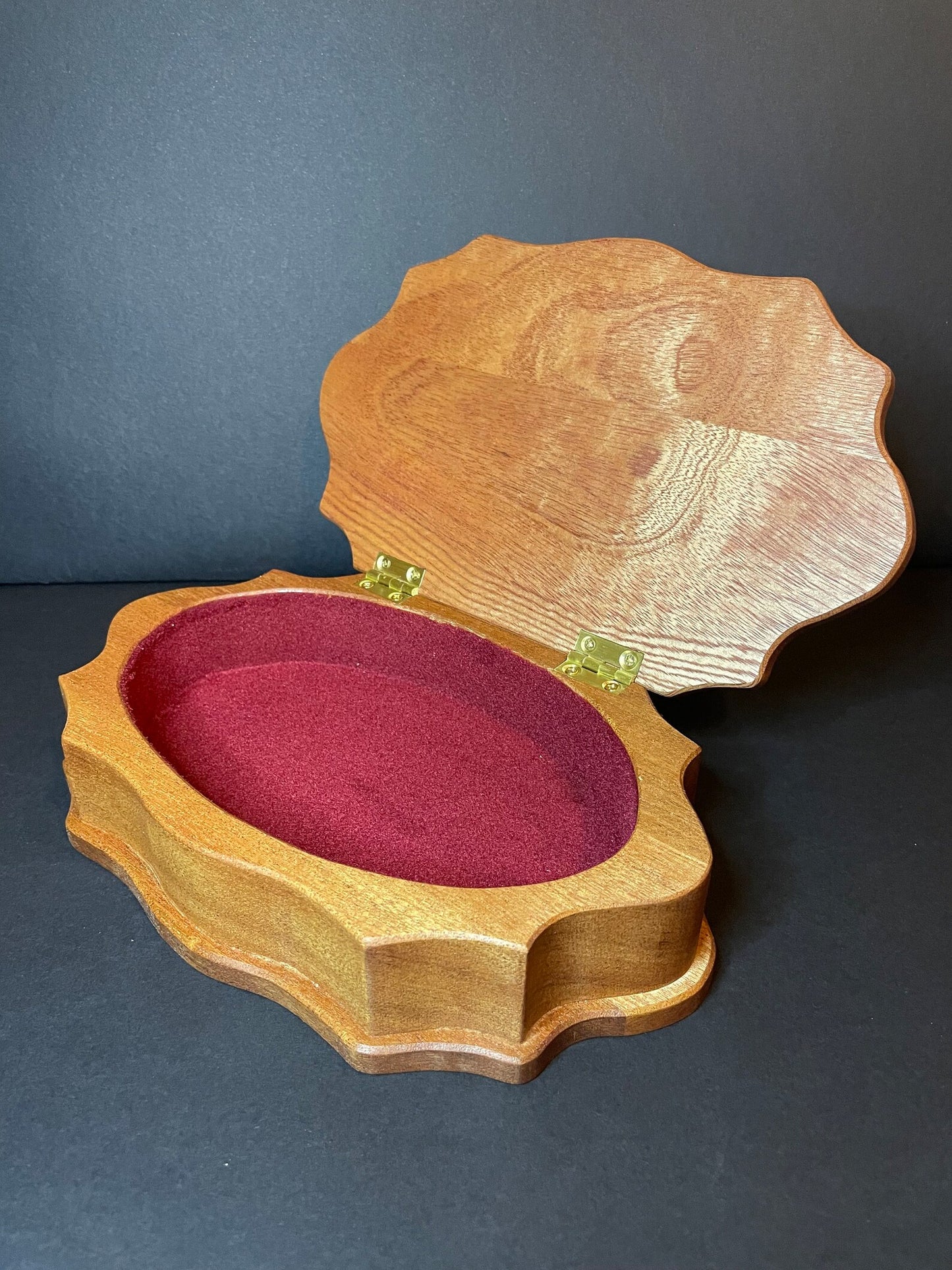 Handcrafted Curvy Jewellery Box