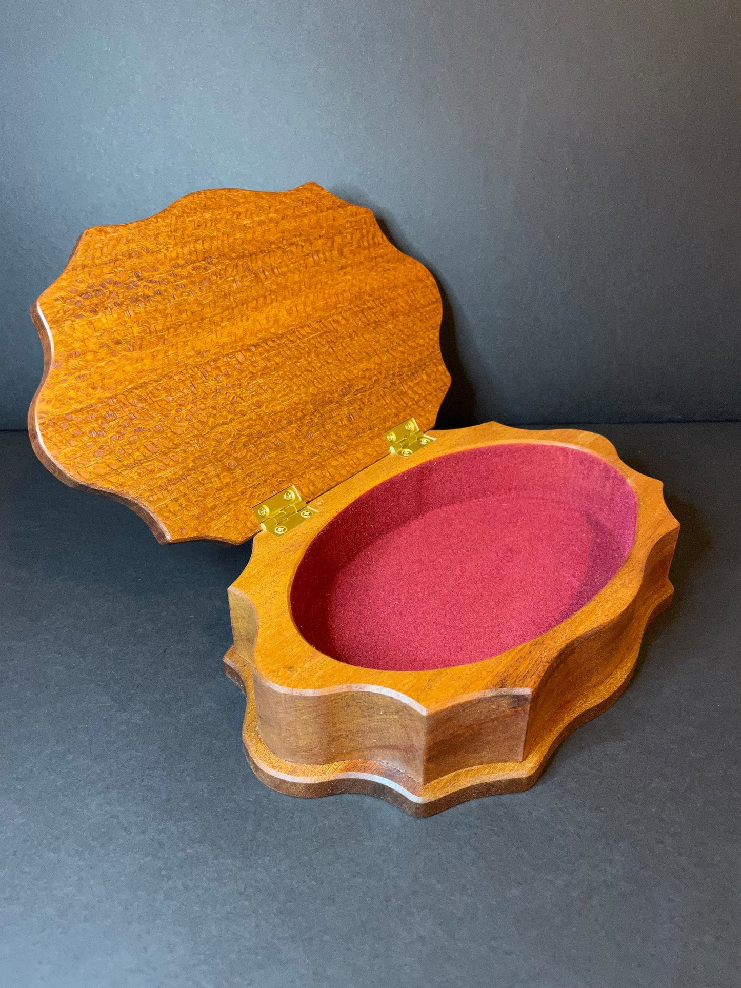 Unique Handmade Curvy Jewellery Box