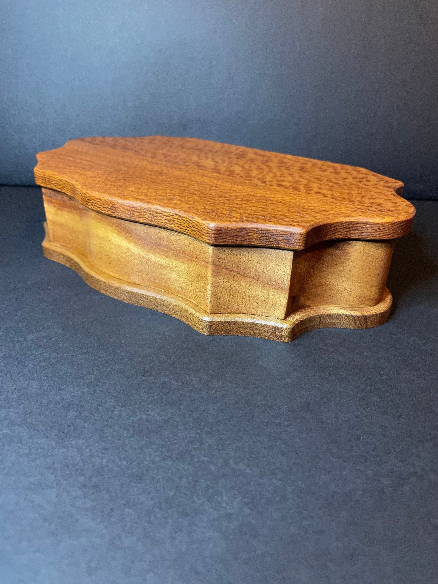 Unique Handmade Curvy Jewellery Box