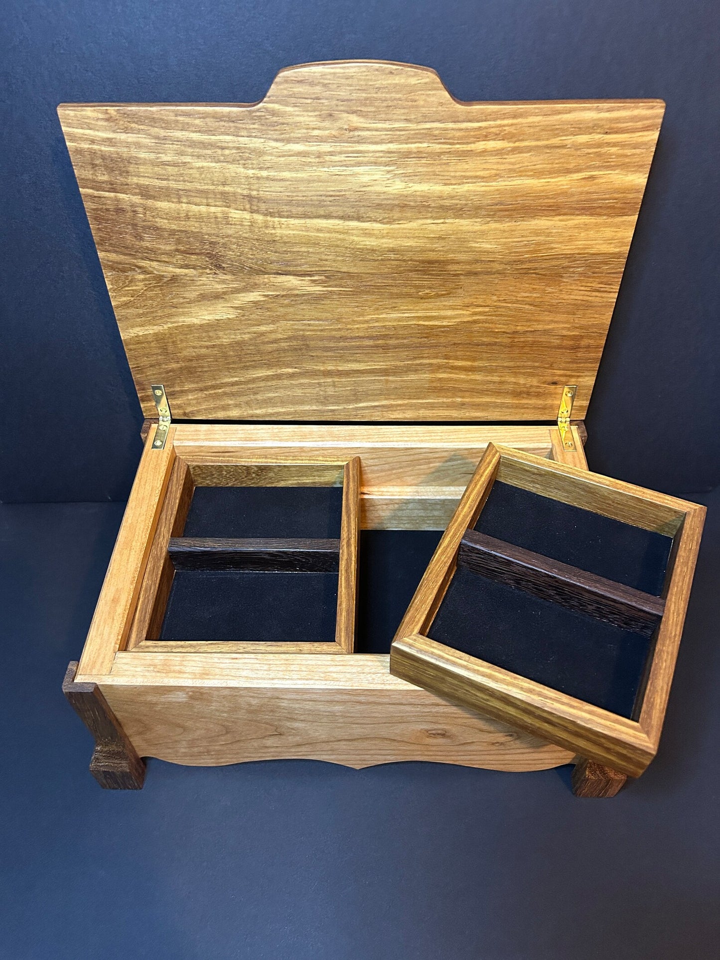 Exquisite Handmade Wooden Jewellery Box