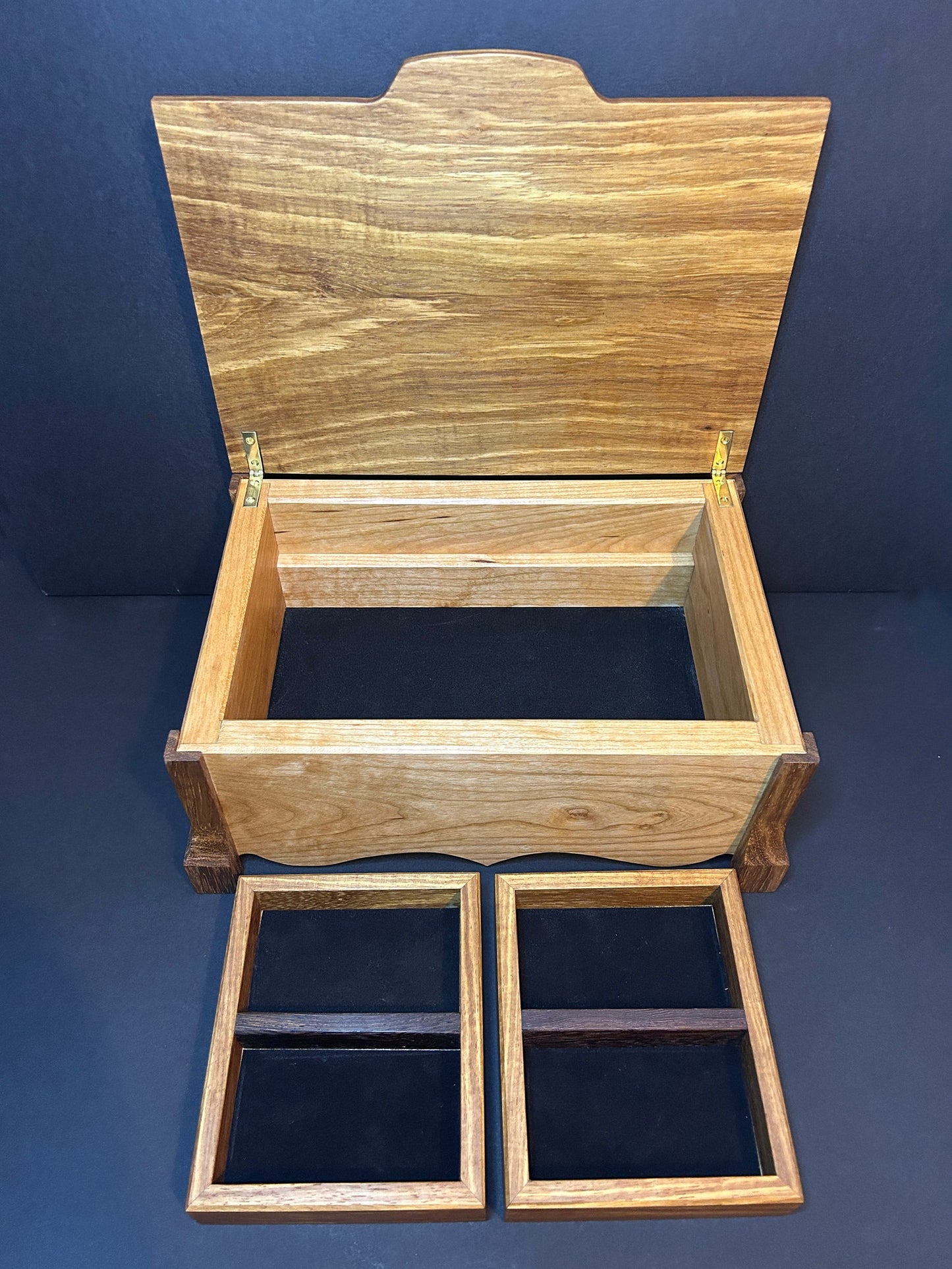 Exquisite Handmade Wooden Jewellery Box