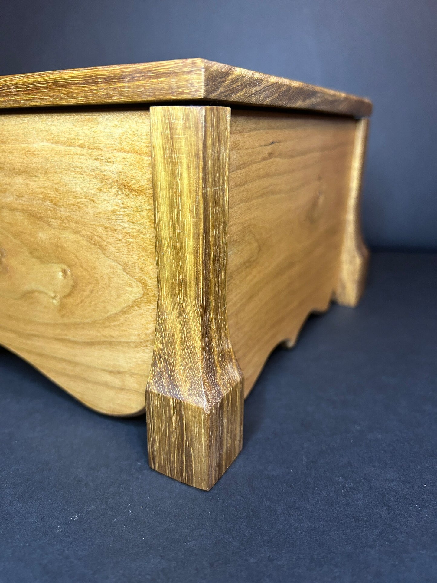 Exquisite Handmade Wooden Jewellery Box