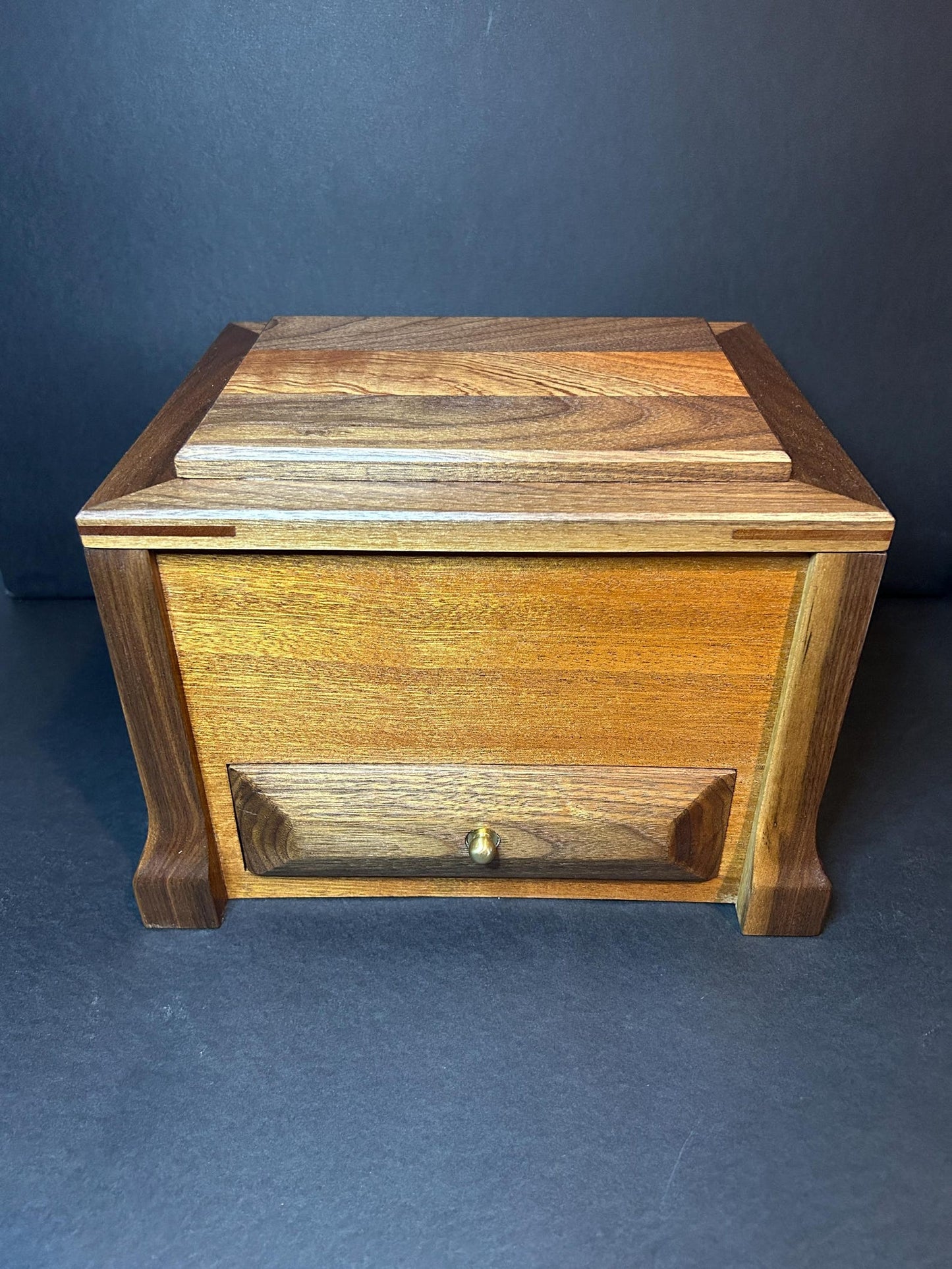 Luxurious Handmade Wooden Jewellery Box with drawer